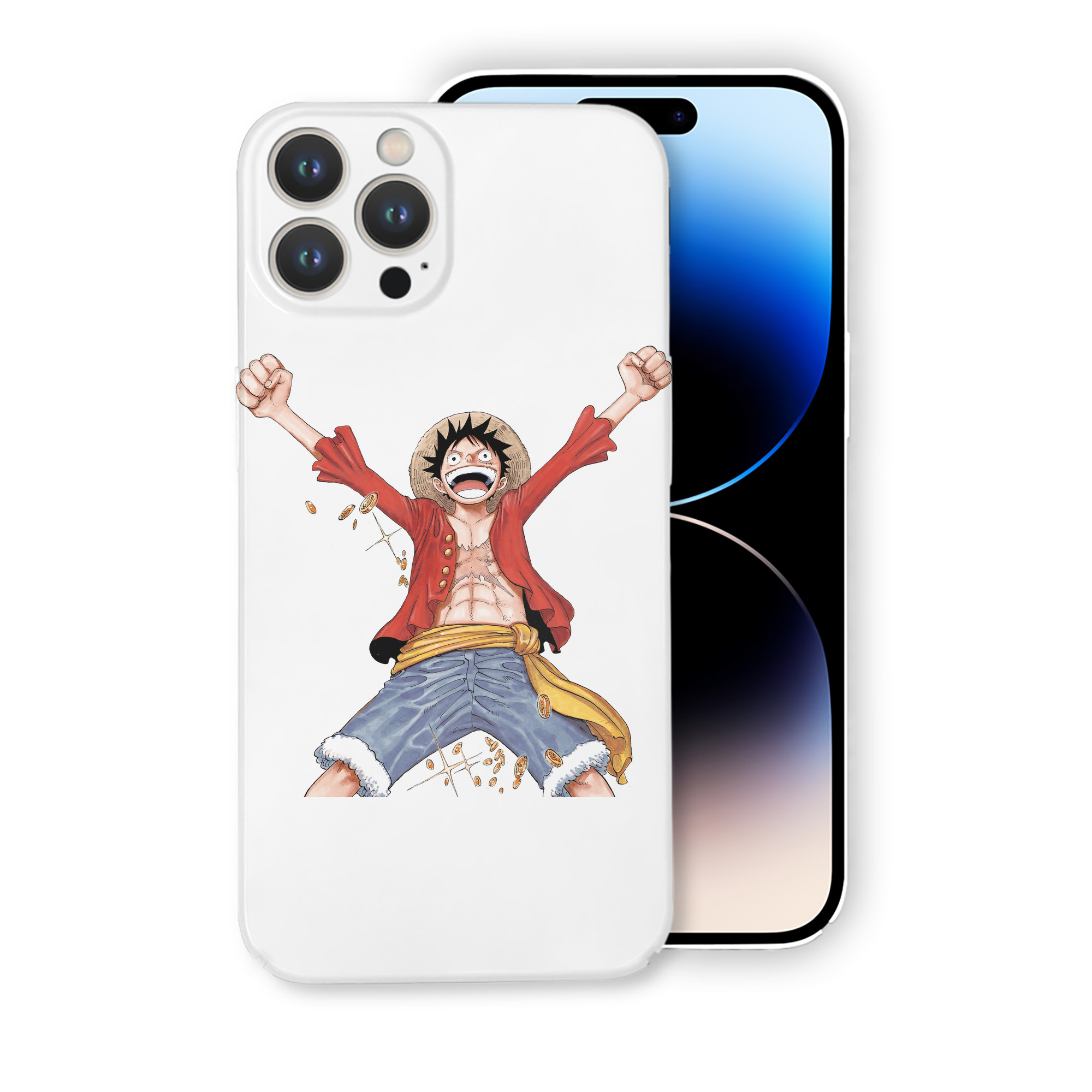 （画像用） ワンピース モンキー・D・ルフィ ONE PIECE Monkey D. Luffy 【iPhone 14シリーズ対応】ハードケース